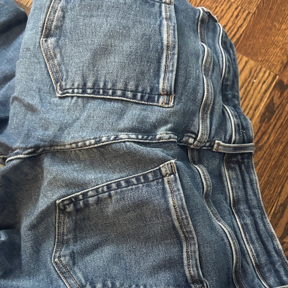 Forever 21 Dark Blue Straight Leg Jeans - Picture 4 of 5